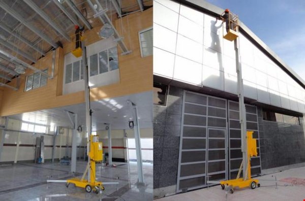 خدمات ماشین آلات -اجاره ای-بالابر نفر بر اجاره ای