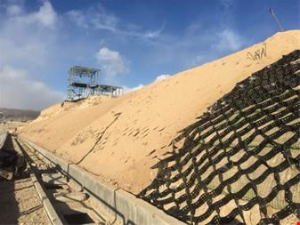 فروش ژئوسل ، طراحی و اجرای ژئوسل تثبیت شیب