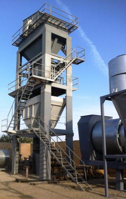 کارخانه آسفالت 120 تنی نو