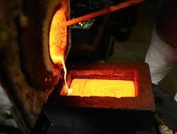 قالکاری تیزابکاری سنگ طلا - ریخته گری