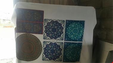 خدمات نساجی-دستگاه چاپ روی پارچه کوسن و بالش بارز