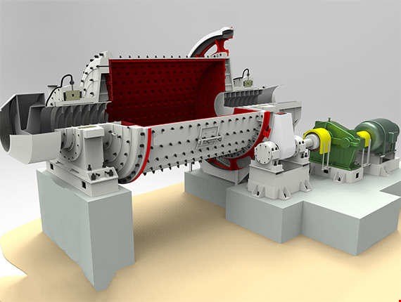 خدمات طراحی تولید و ساخت- بالميل (آسياب گلوله اي)