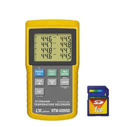 خرید و فروش دماسنج 12 کاناله دیتالاگر مدل LUTRON BTM-4208SD