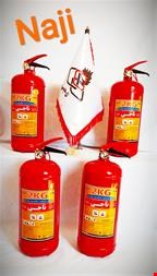 فروش کپسول آتش نشانی و پودر خشک اطفا حریق ناجی