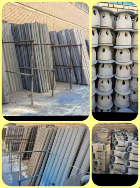 لوله سیمانی،لوله ازبست،لوله بخاری،اتصالات سیمانی