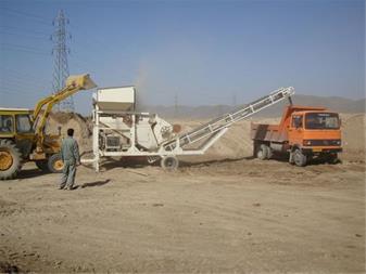 خرید و فروش صنعت خط تولید خاک سرندی سیار