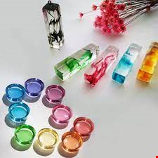 قالب گیری سیلیکون -رزین اپوکسی، انواع رنگهای رزین، سیلیکون