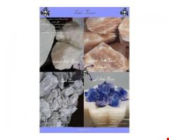 سنگ نمک ابی ونارنجی - نمک سنتی