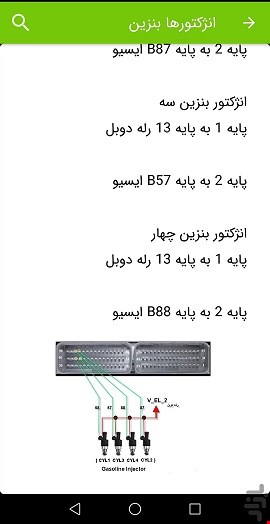  دانلود برنامه نقشه کامل خودورهای انژکتوری