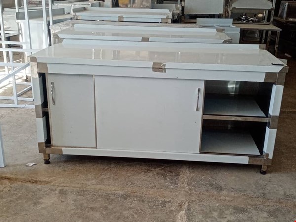 کابینت زمینی استیل صنعتی