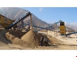 فروش معدن شن و ماسه - با تجهیزات فرآوری 