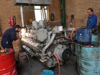 خدمات - تعمیرات - تعمیر تخصصی موتور های mtu