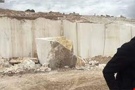 فروش فوری - محدوده معدن مرمریت کرم استخوانی روشن