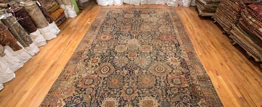 صنعت فرش ایران - فرش کاشان 