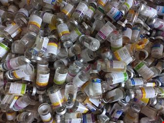 خریدار ضایعات  | خرید ضایعات شیشه دارویی، بیمارستانی، آزمایشگاهی