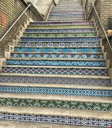 ساخت کاشی سنتی - فروش کاشی های سنتی برای زیر پله