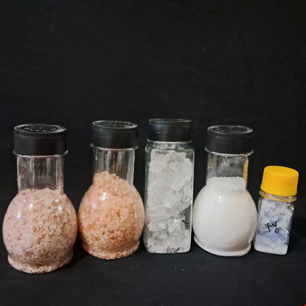 نمک دانه بندی بسته بندی  لاکچری صادرات