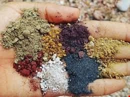 فروش خاک رنگی معدن اخرا