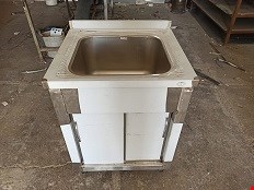 سینک تک لگن صنعتی زیر کابینتی