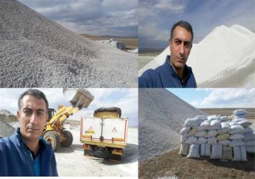 خرید و فروش مواد معدنی پوکه معدنی سفید و سبک بستان آباد و تبریز