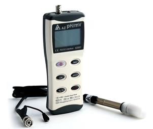خرید و فروش PH متر پرتابل دقت بالای ارزان مدل 8601 AZ