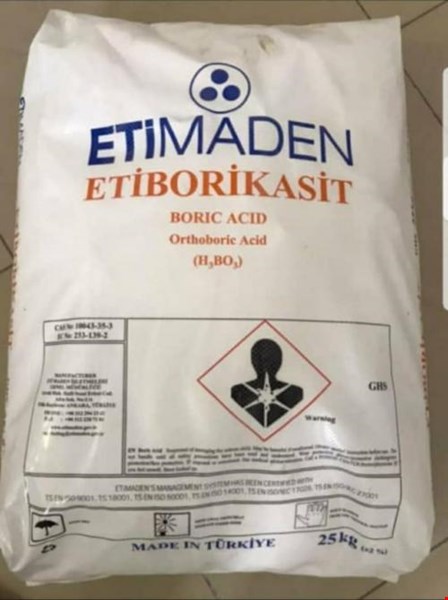 پودر معدنی صنعتی - فروش اسید بوریک اِتی معدن ترکیه