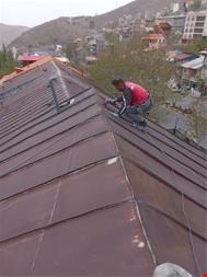 خدمات عایقکاری سقف سوله با عایق رطوبتی